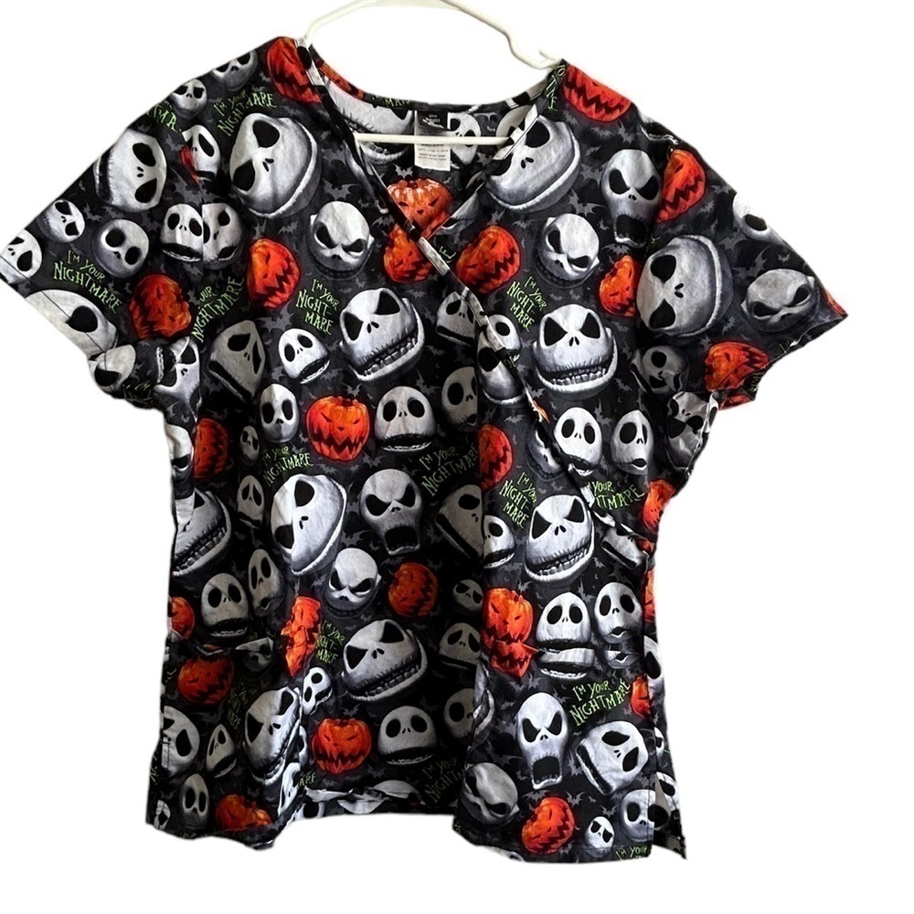 Disney The Nightmare Before Christmas Scrubs • Used • Size: 2X